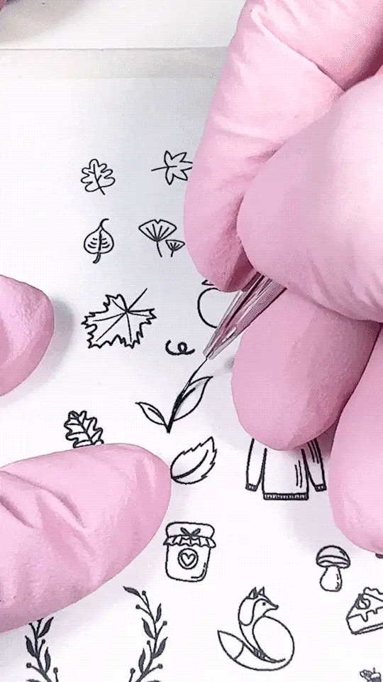 Free nail design practice sheet (1)